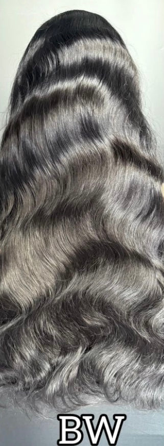 STRAIGHT/BODYWAVE 13X4 VIRGIN WIG